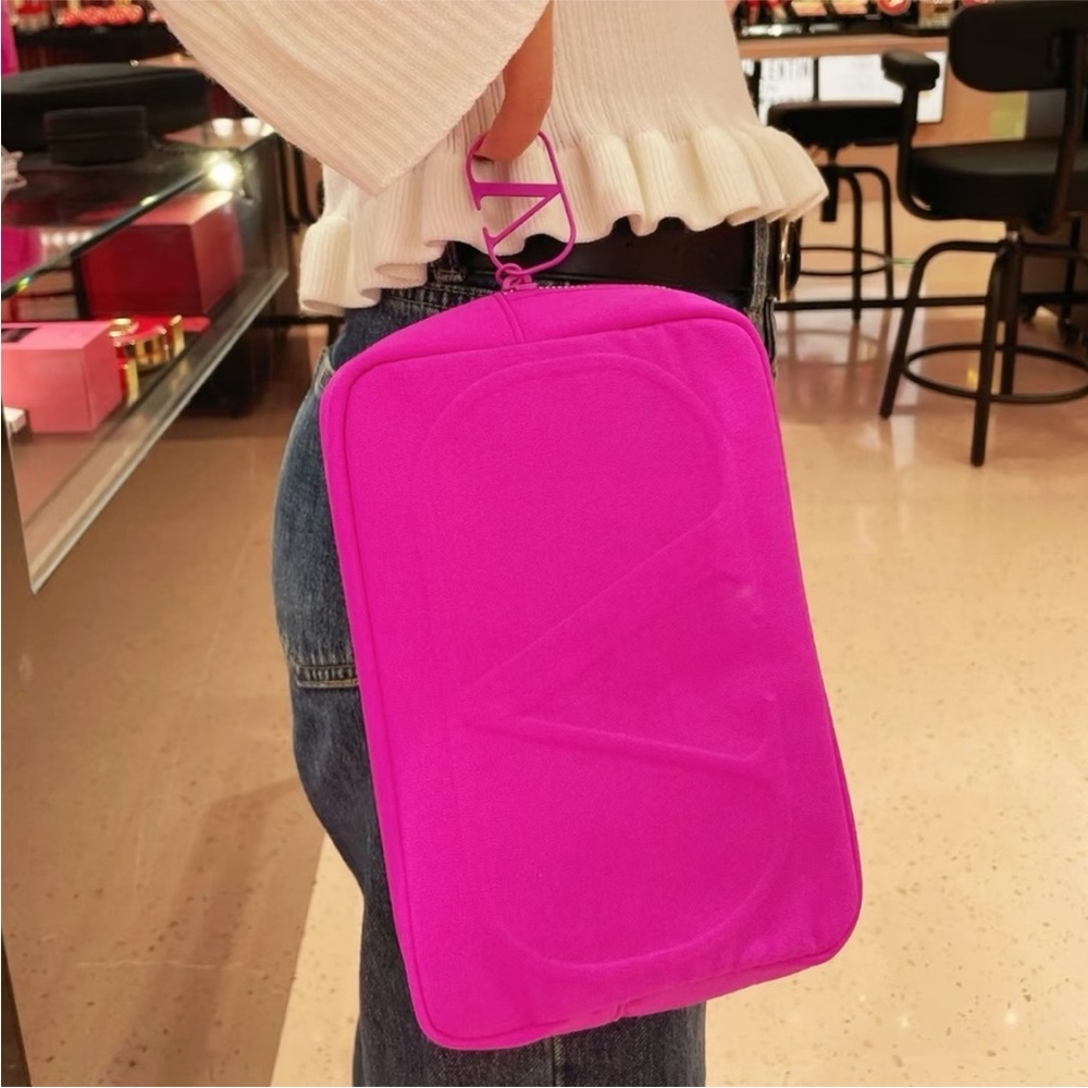 Valentino beauty Pink Clutch Bag